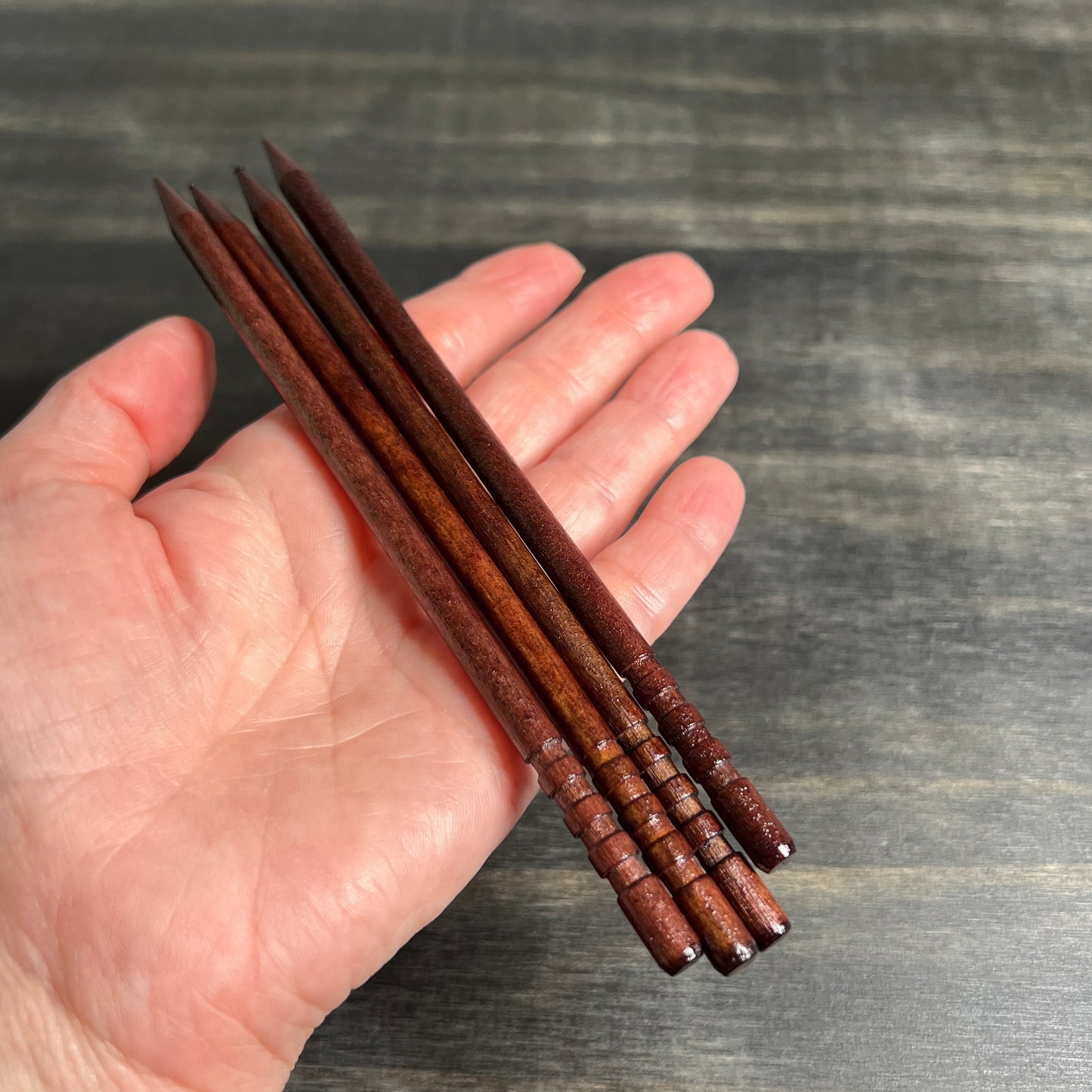 Wooden Hair Sticks – Natural Wood Hair Accessories for Everyday