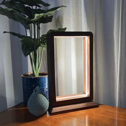 5th Anniversary Wood Gift – Handcrafted LED Ambient Light