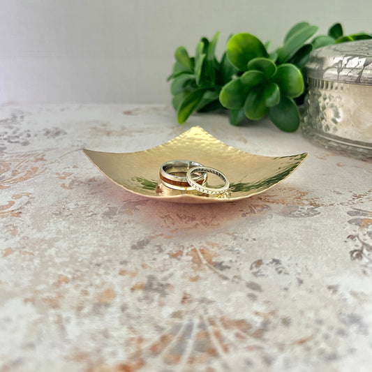 Bronze Ring Dish – Handcrafted 8th or 19th Anniversary Gift