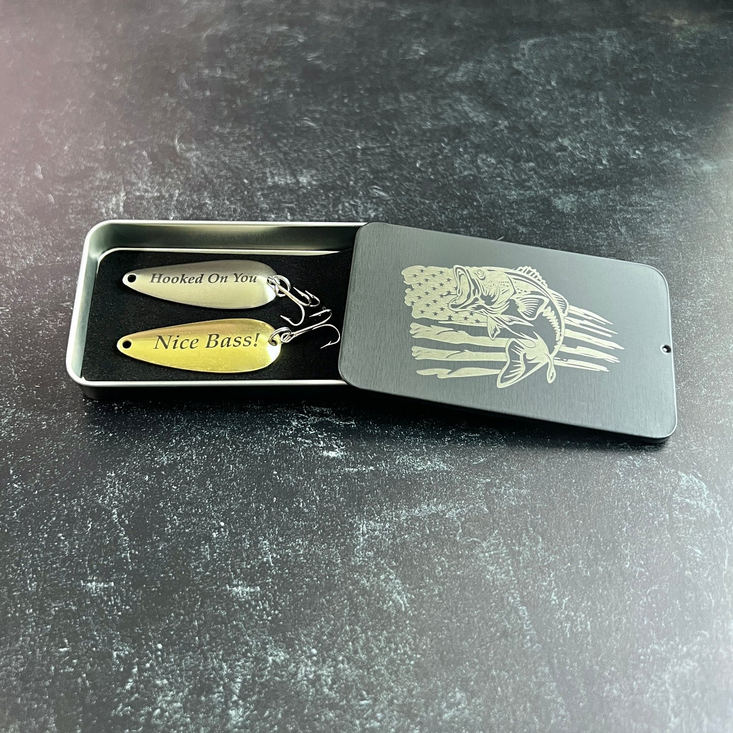 Personalized Fishing Gift Set for Him; Perfect for Birthdays, Retirement, Father's Day, Christmas, or Graduation