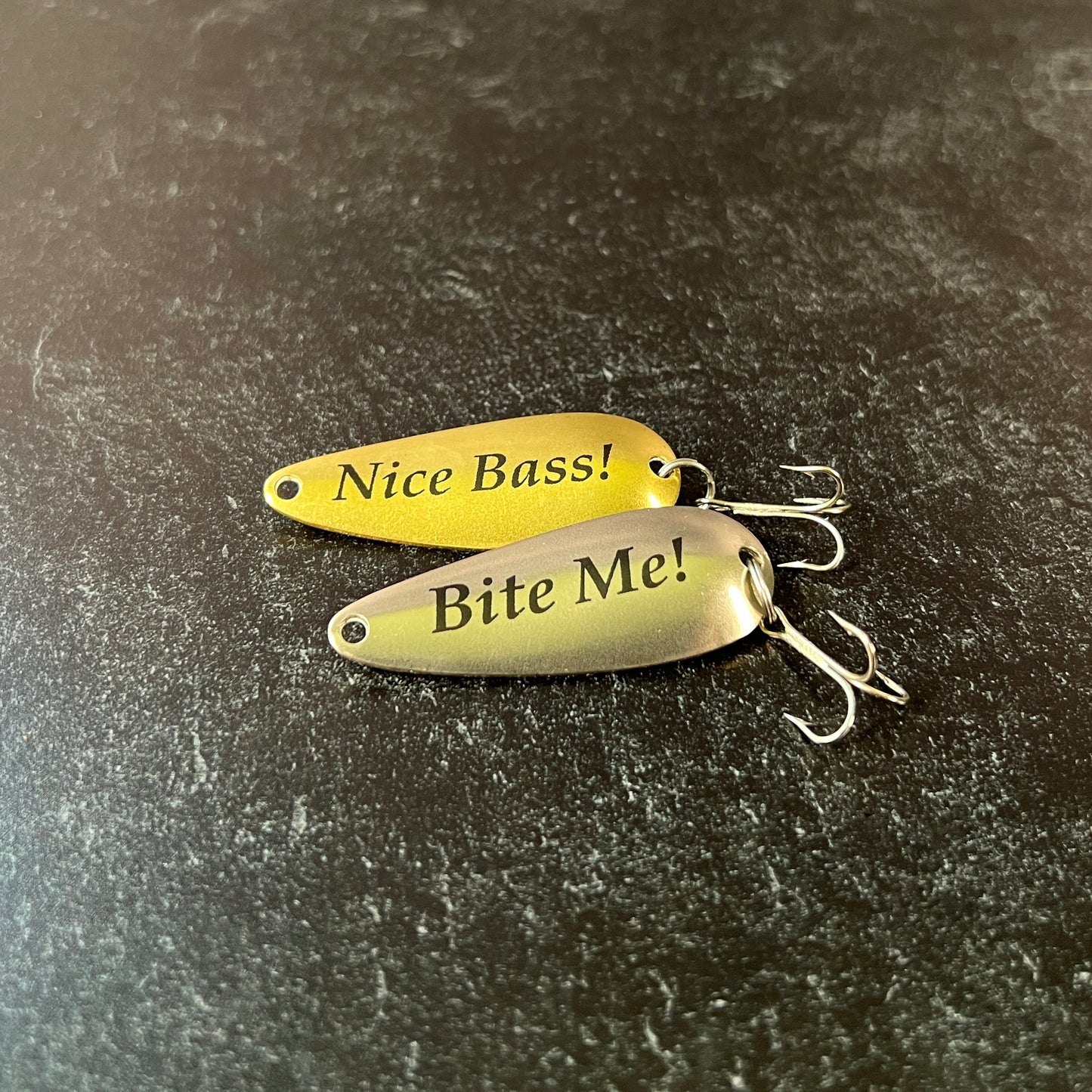 Personalized Fishing Lure Gift Set with Tin; Thoughtful Gift for Him