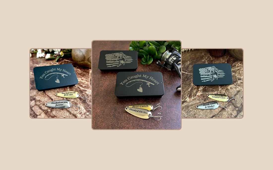 Custom Fishing Lures for Valentine’s Day: A Gift He’ll Never Expect