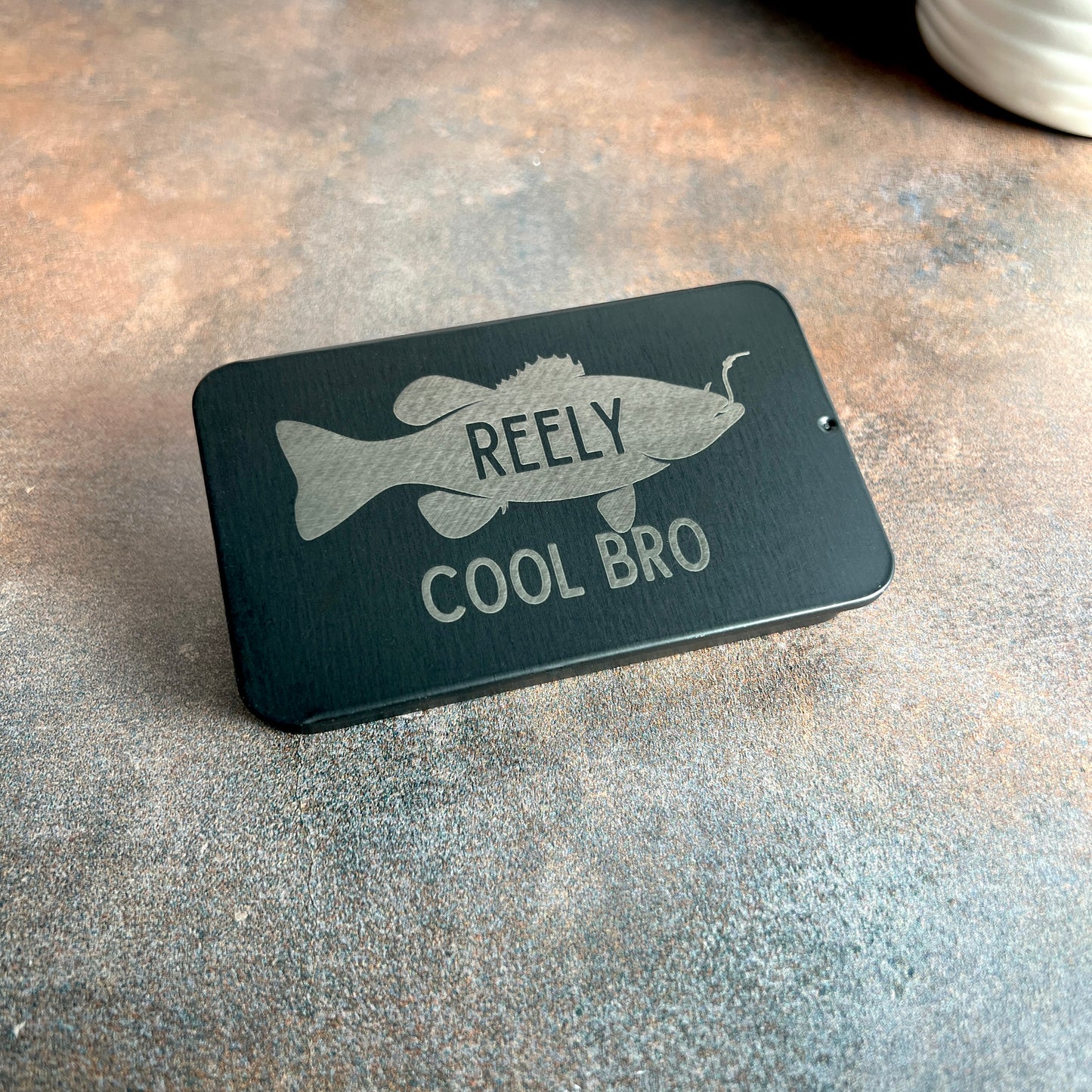 Custom Fishing Lure Gift Set - Engraved Lures with Keepsake Tin