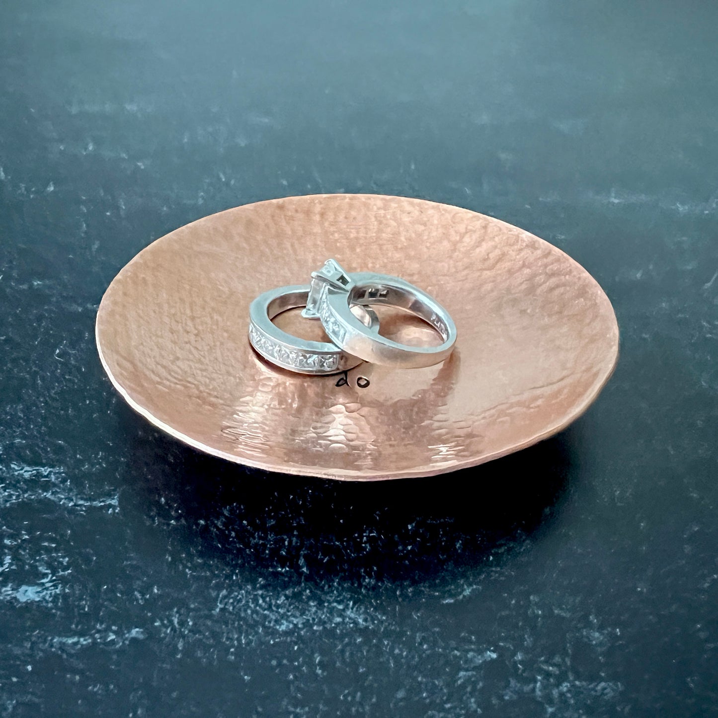 "I still do" Copper, Bronze or Pewter Ring Dish