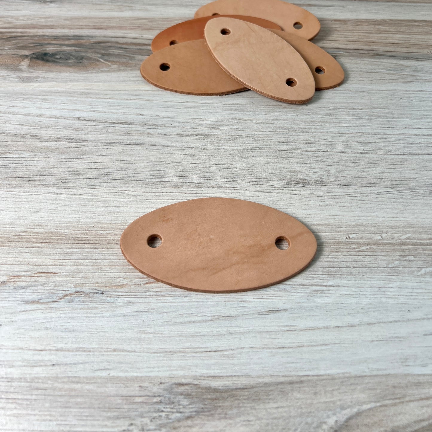 Vegetable Tanned Leather Barrette Blanks – DIY Craft Supply (No Stick Included)
