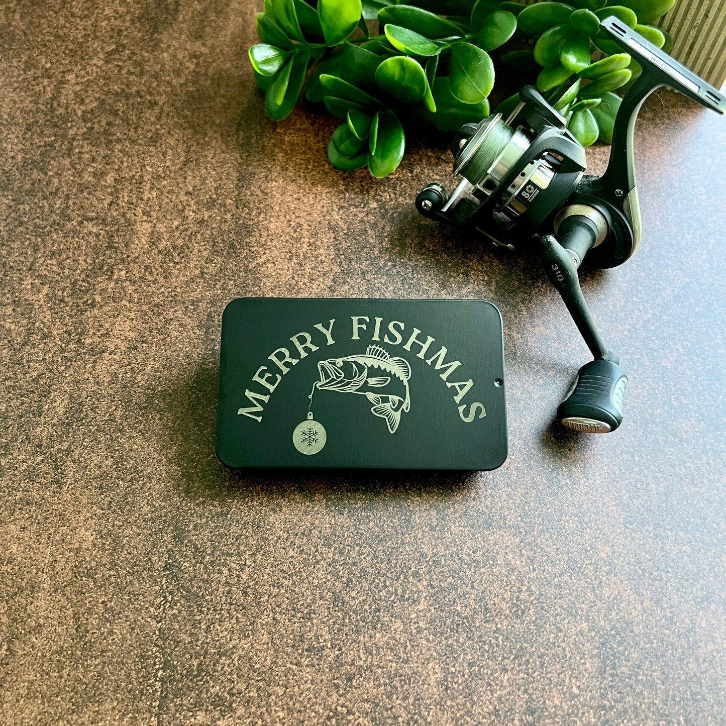 Bestselling Fishing Gift for Grandpa – Engraved Lure Set with Gift Tin