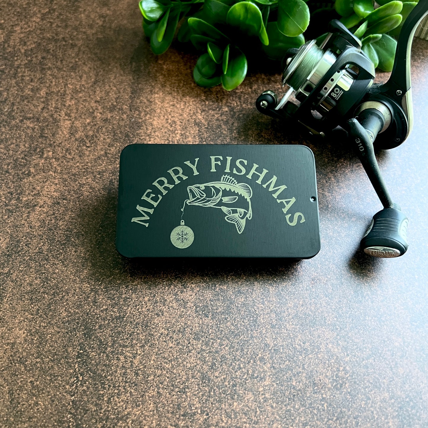 Bestselling Fishing Gift Set for Dad – “Reel Cool Dad” & “Here Fishy” Lures with Gift Tin