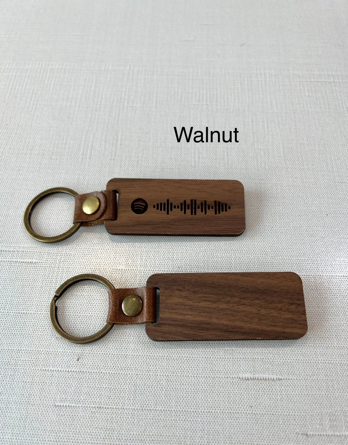 Walnut, Cherry, Bamboo, and Rosewood Keychain Blanks