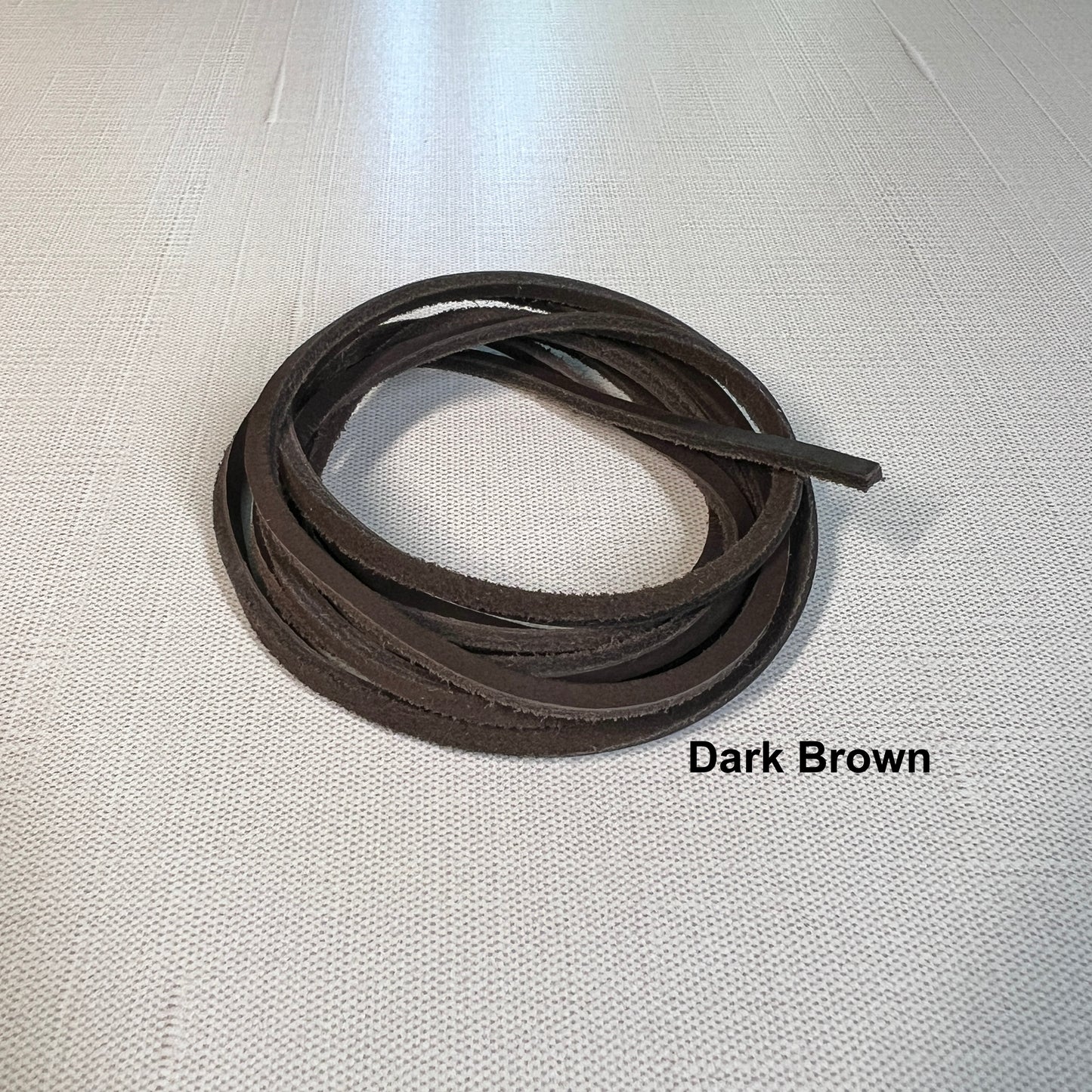 Veg Tan Leather Cord - Genuine Leather String for Jewelry & Crafts