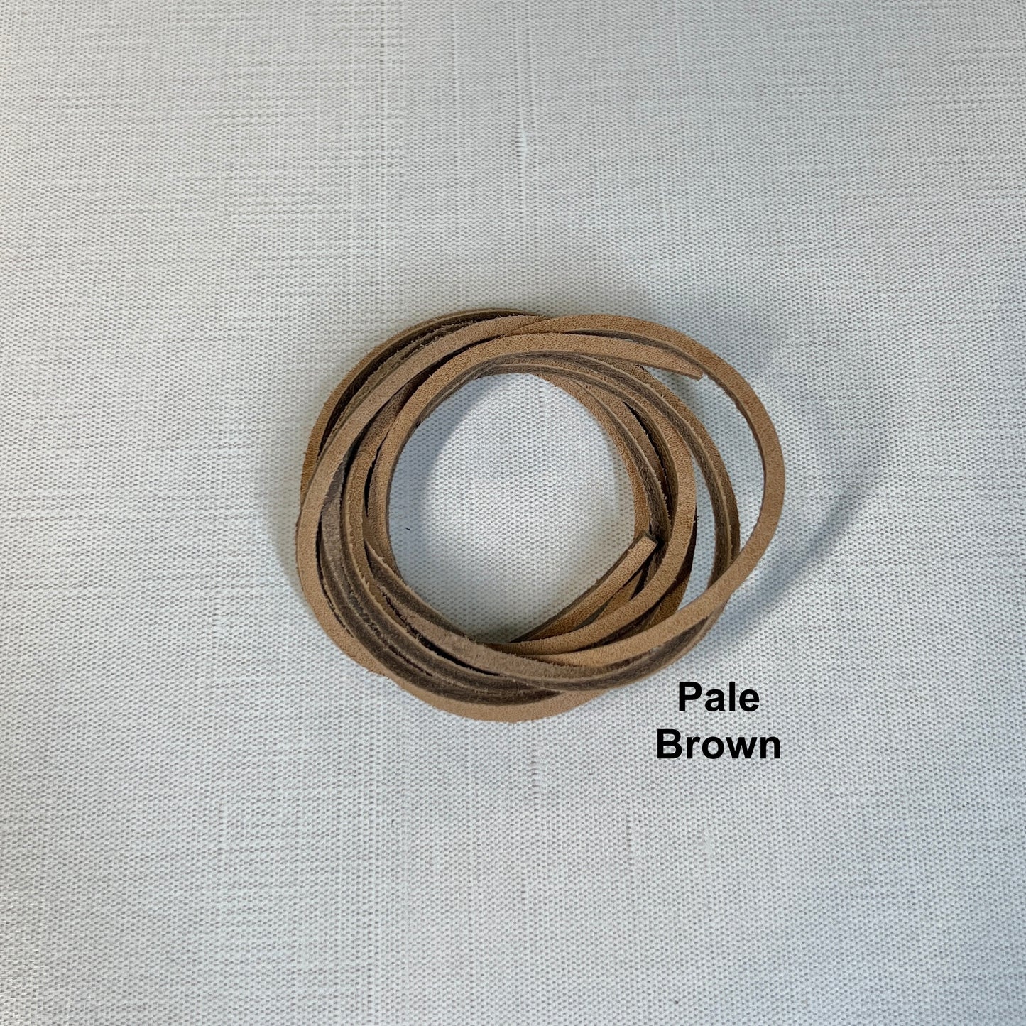 Veg Tan Leather Cord - Genuine Leather String for Jewelry & Crafts