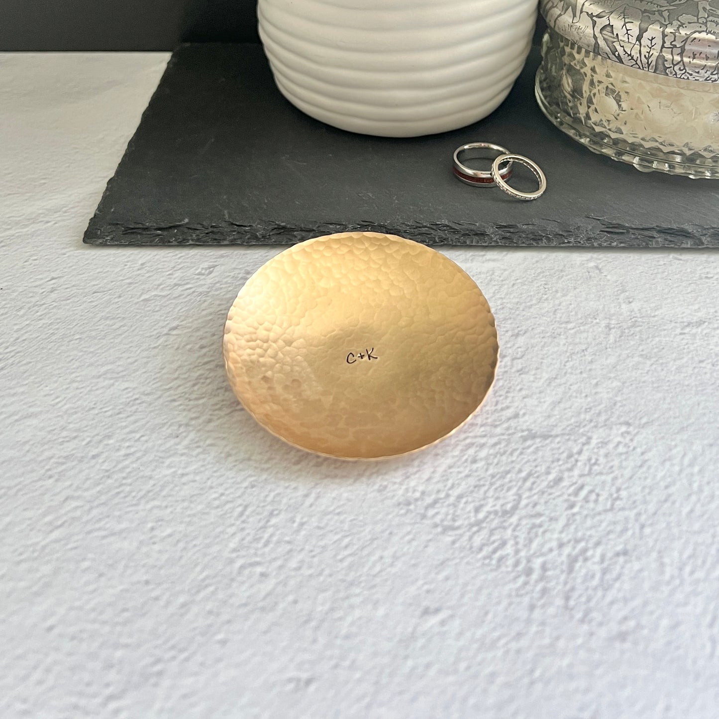Personalized Bronze Ring Dish – Top Gift Pick