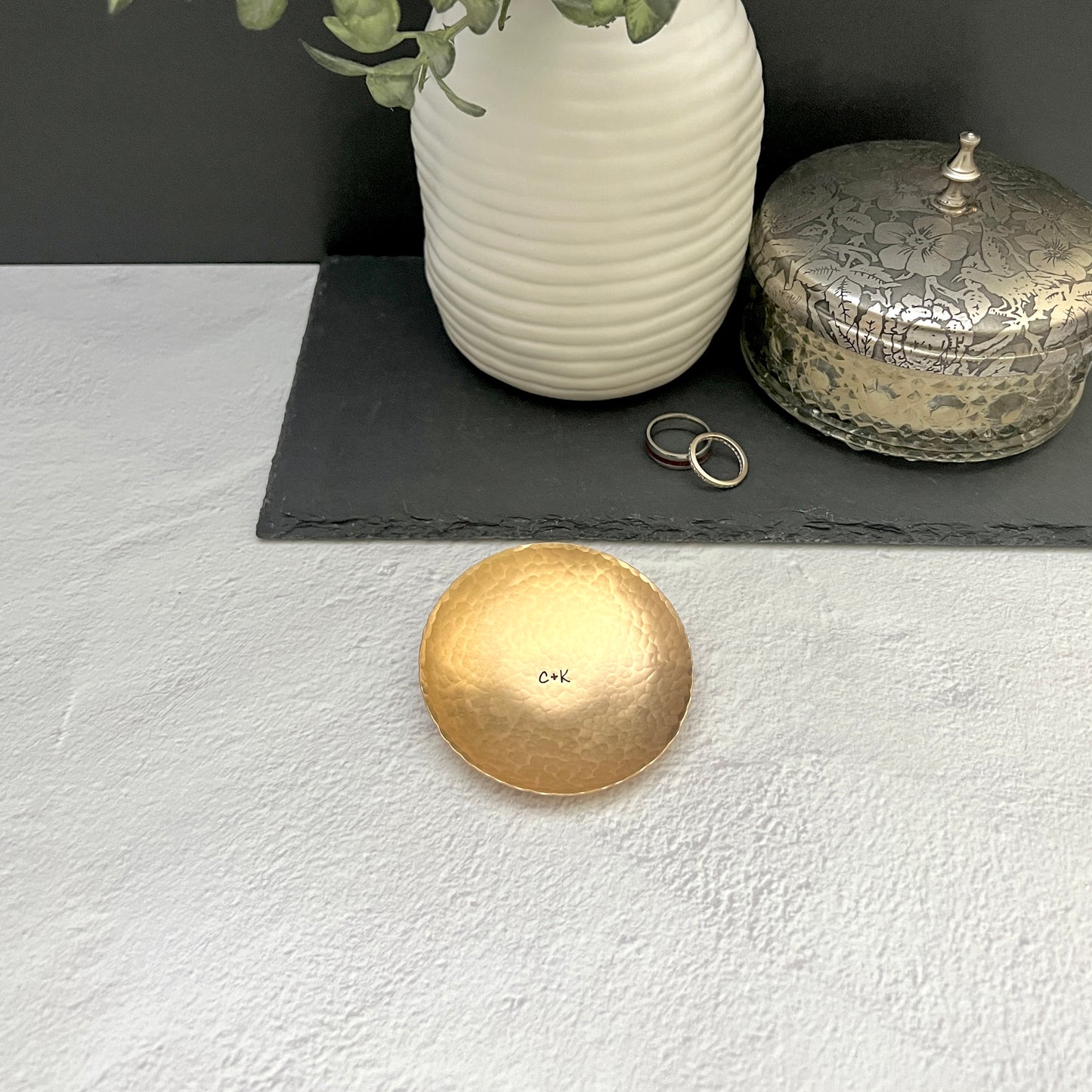 Personalized Bronze Ring Dish – Top Gift Pick