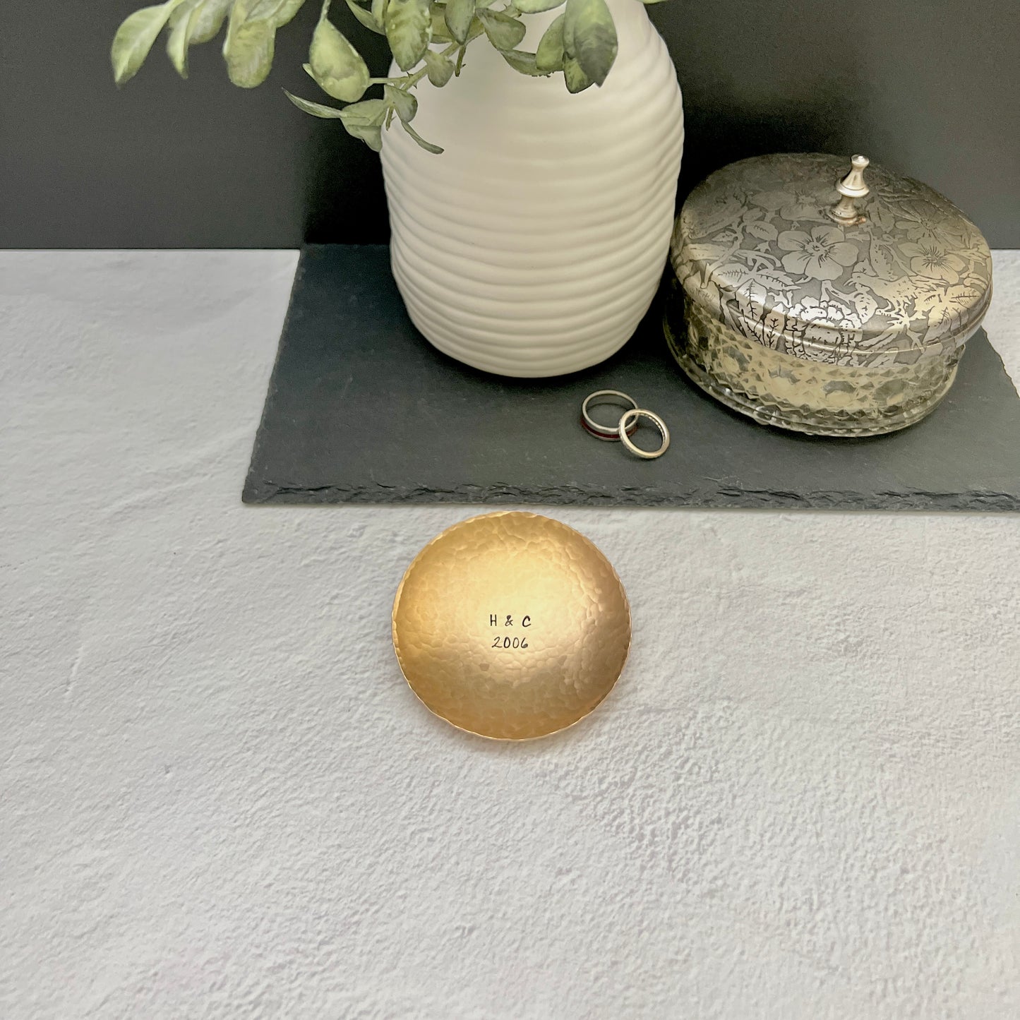 Personalized Bronze Ring Dish – Top Gift Pick