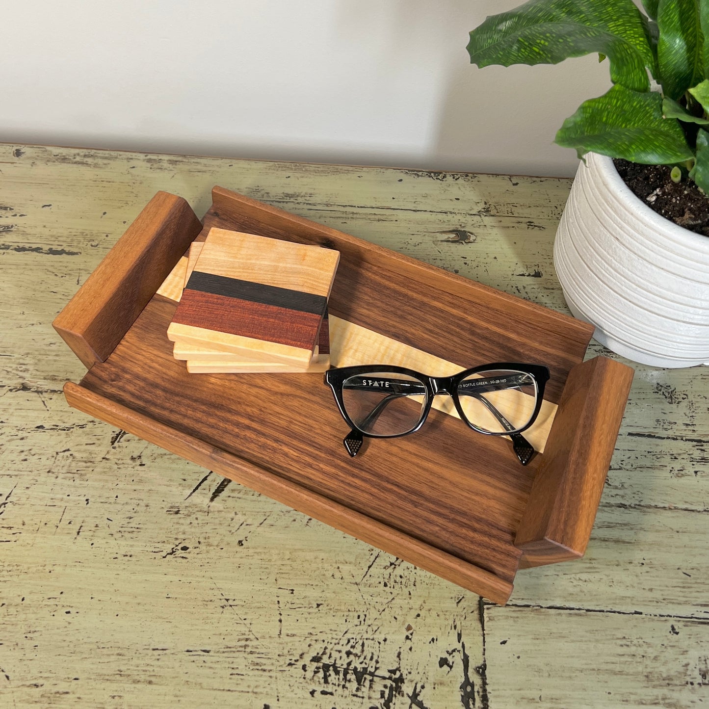 Bestselling Solid Wood Valet Tray – Handmade Gift for Him