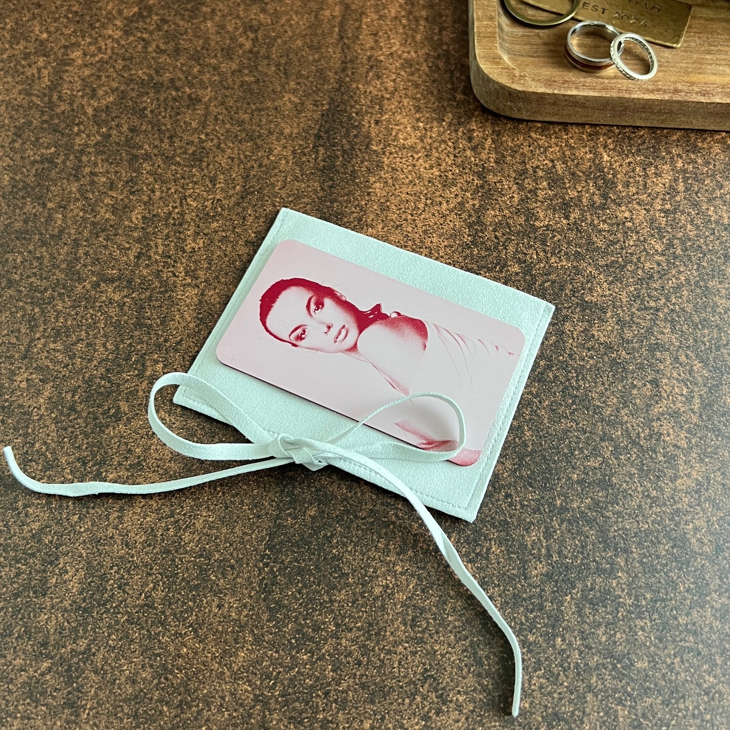 Custom Engraved Photo Wallet Card