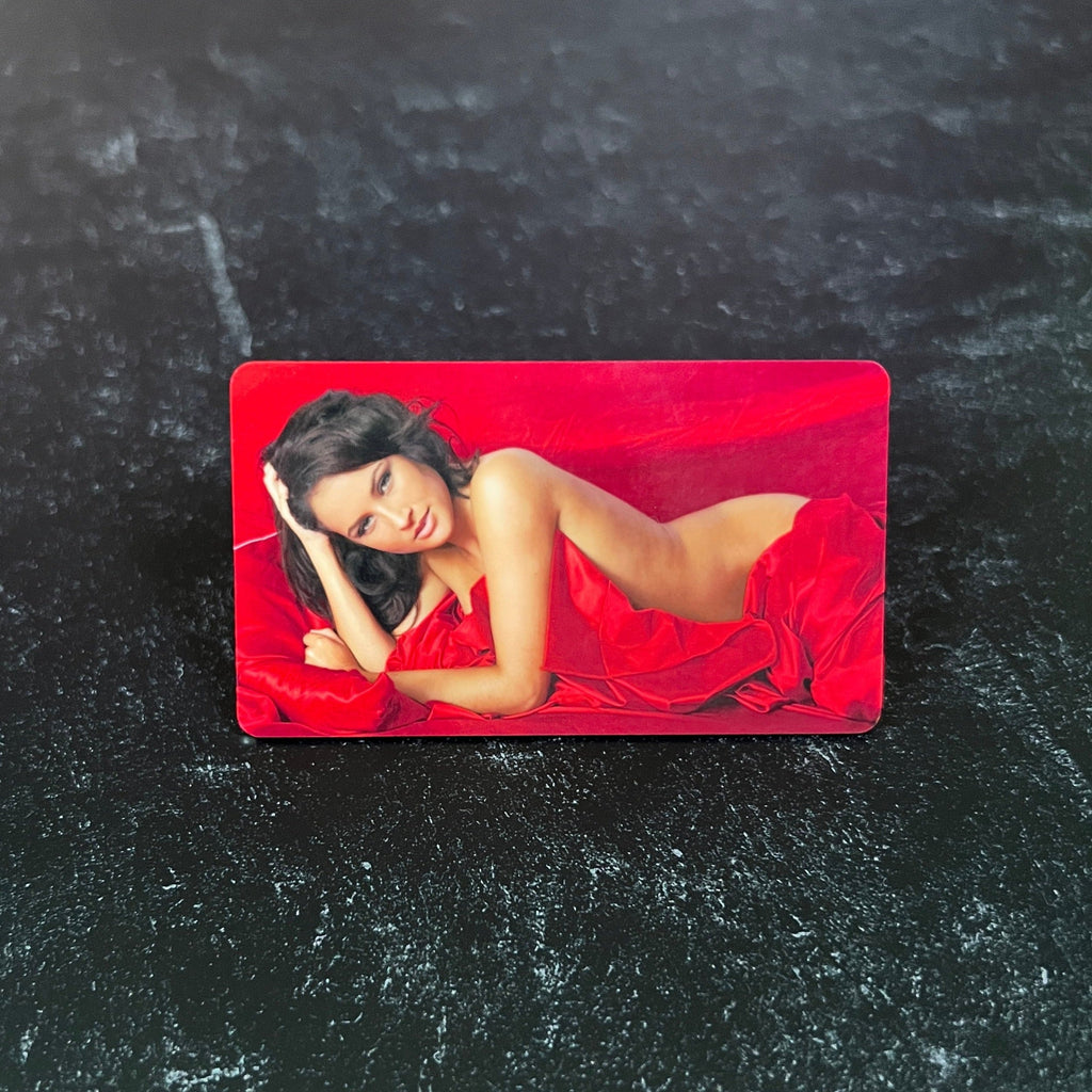 boudoir photo metal wallet card, gift for boyfriend, gift for husband, sexy metal wallet card