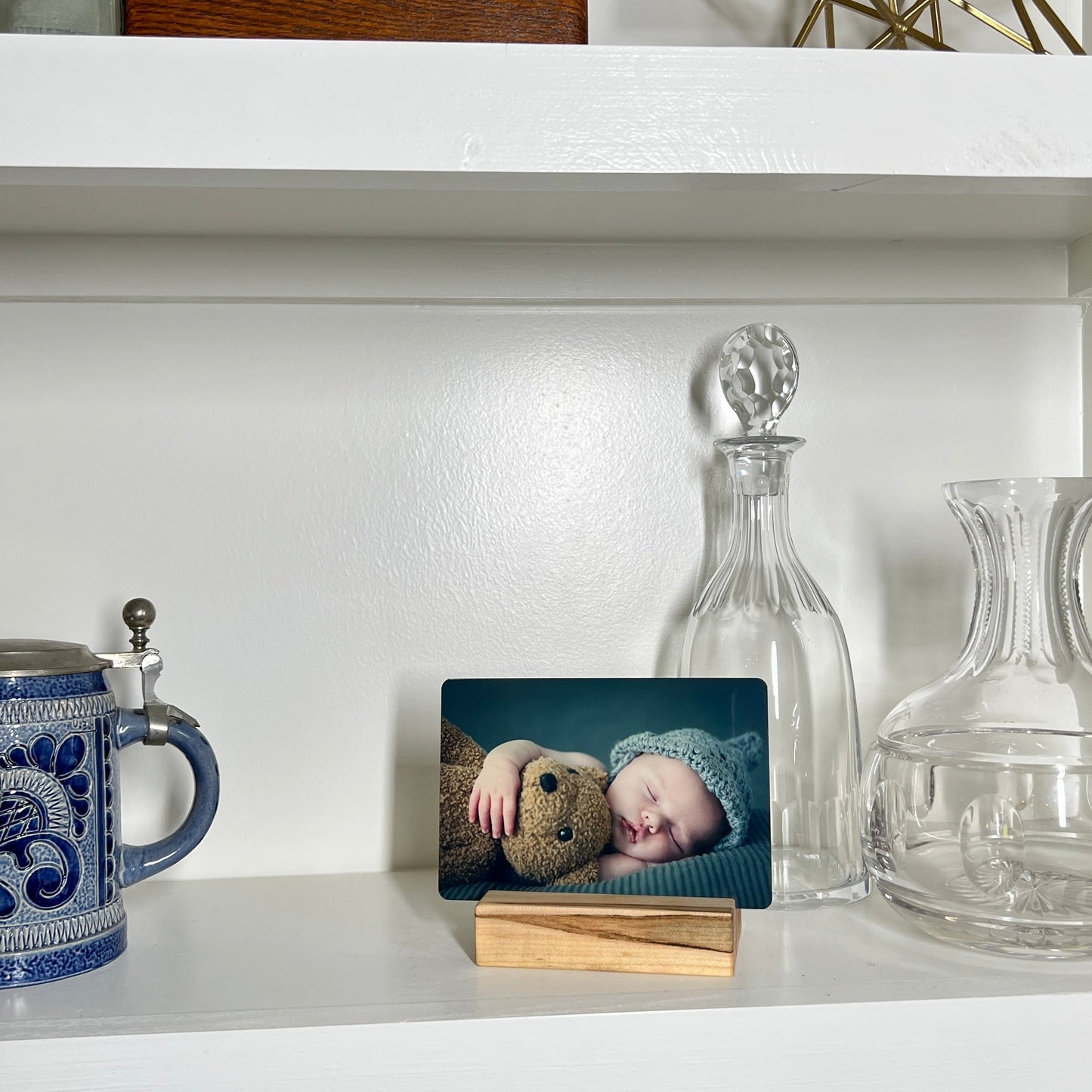 Metal Color Photo Card; 4"x6" Personalized Photo Plate