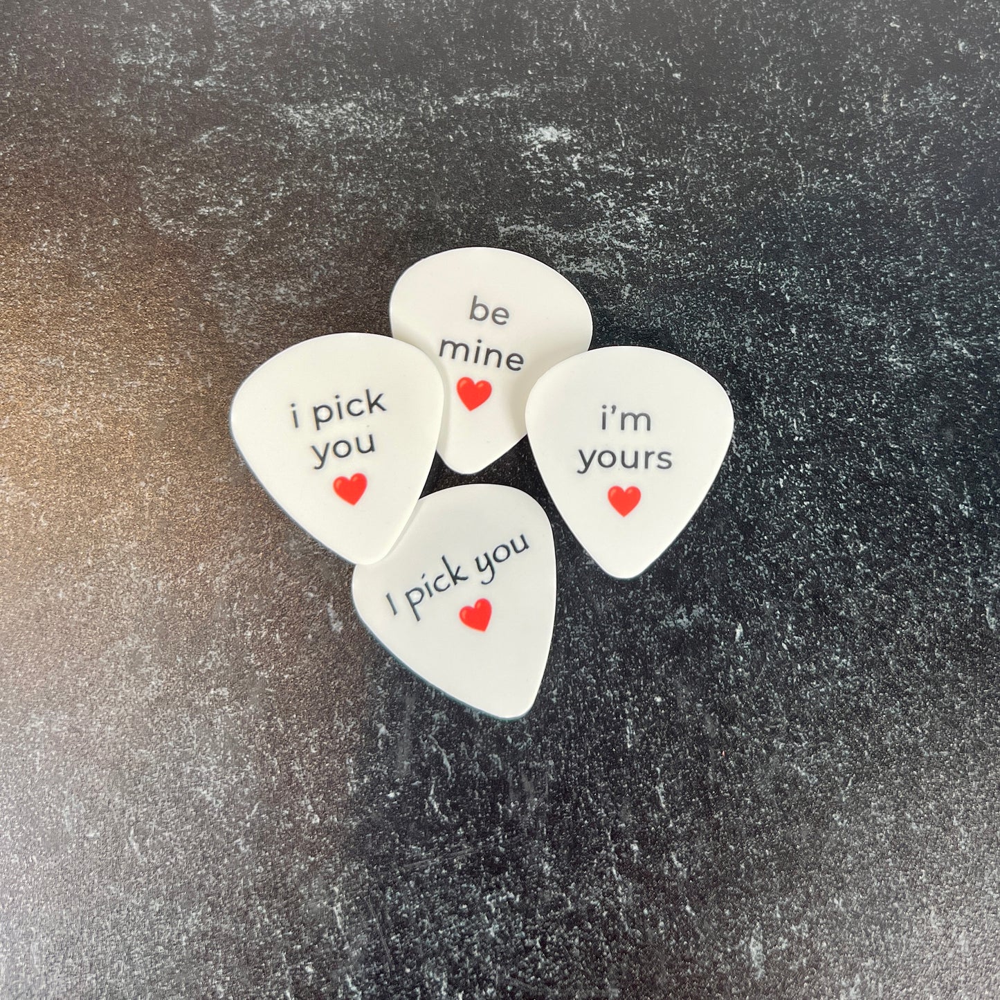 Custom Photo Guitar Picks - Personalized with Your Image & Text