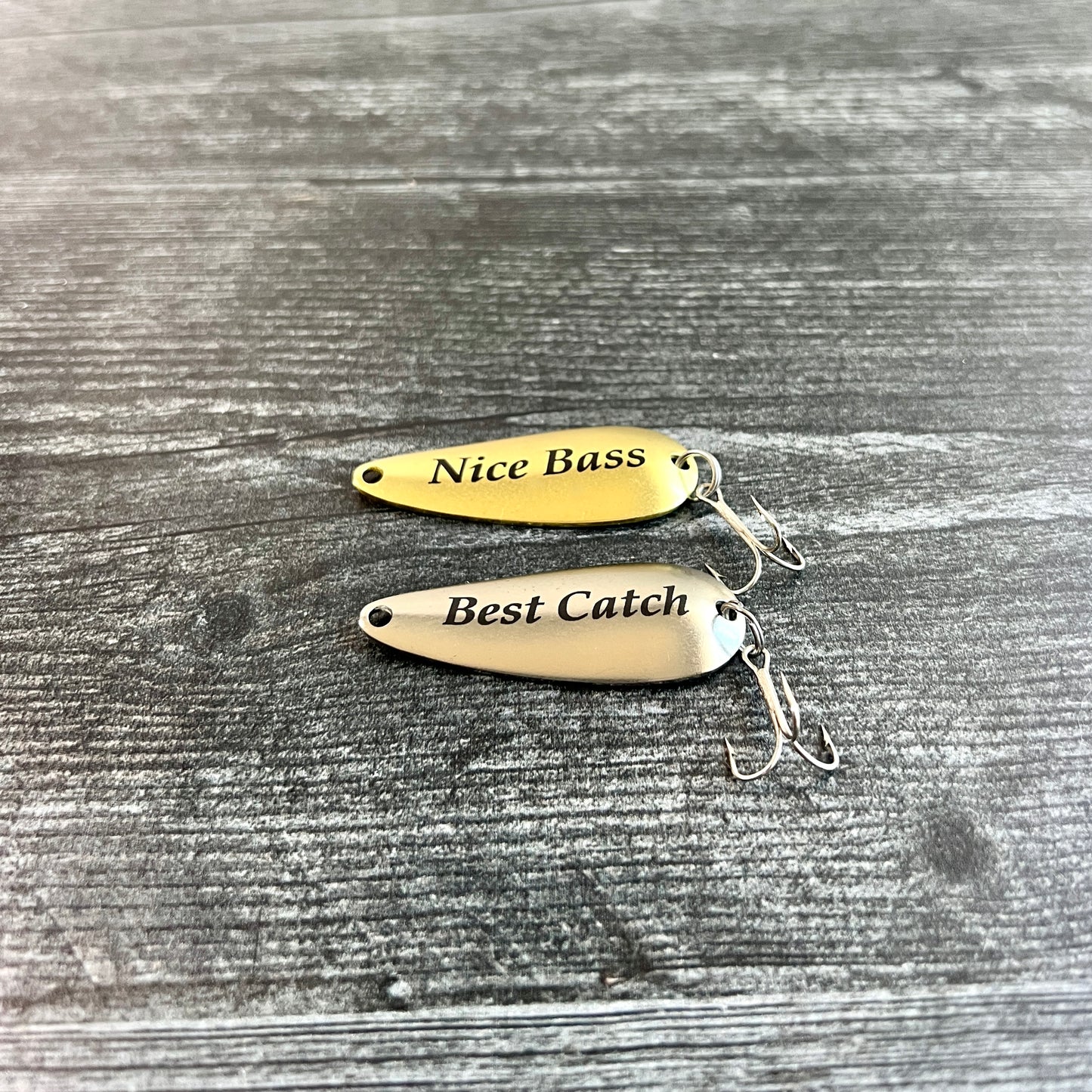 Custom Fishing Lure Gift Set - Merry Fishmas Holiday Tin