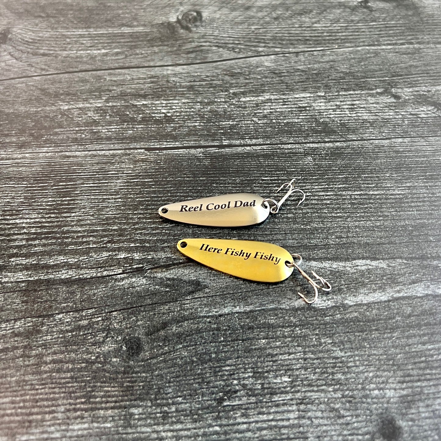 Custom Fishing Lure Gift Set - Merry Fishmas Holiday Tin