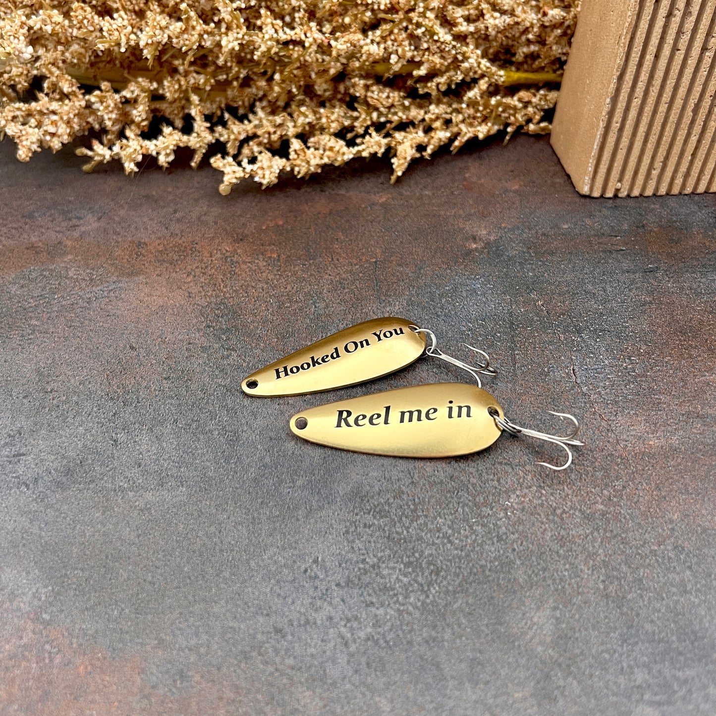 Custom Fishing Lure Gift Set - Anniversary Tin