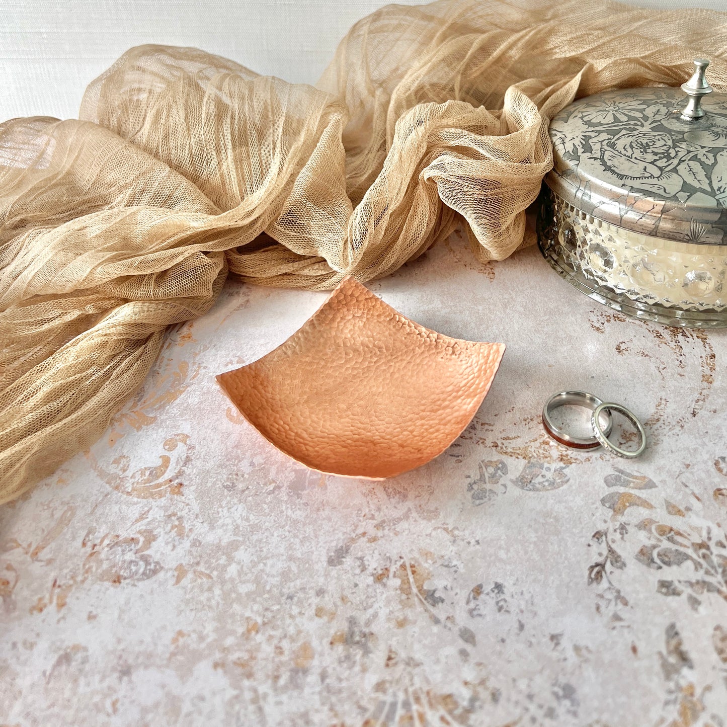 Small Handcrafted Modern Ring Dish