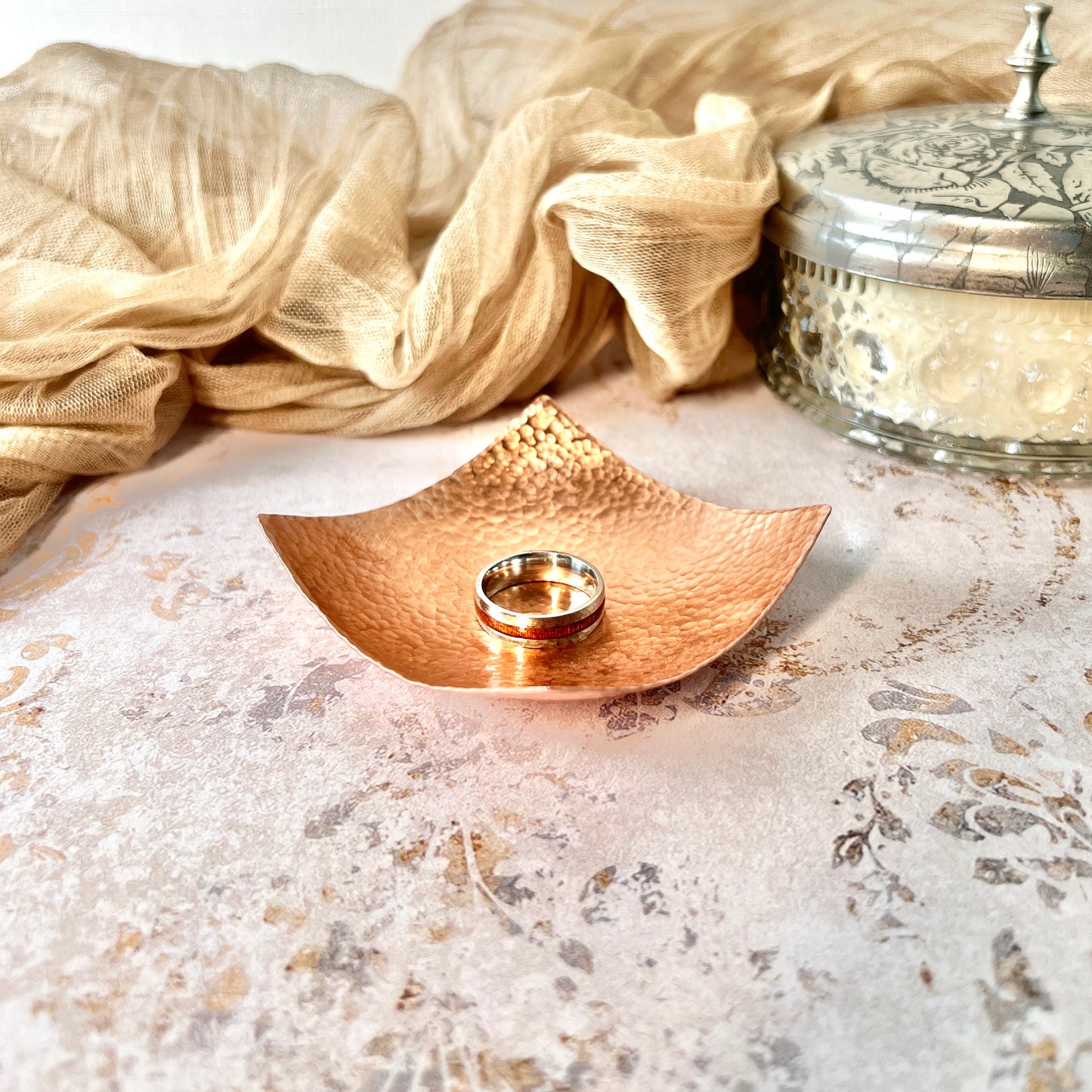Small Handcrafted Modern Ring Dish