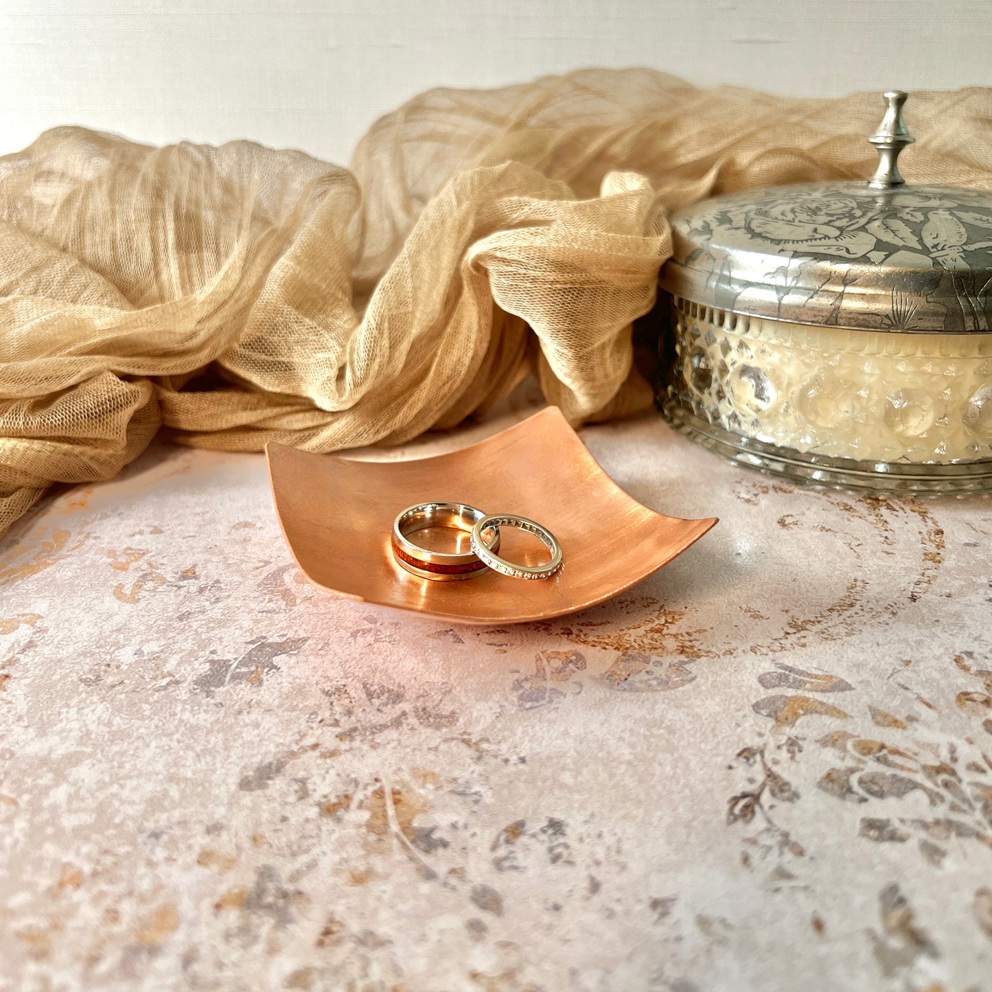 Small Handcrafted Modern Ring Dish