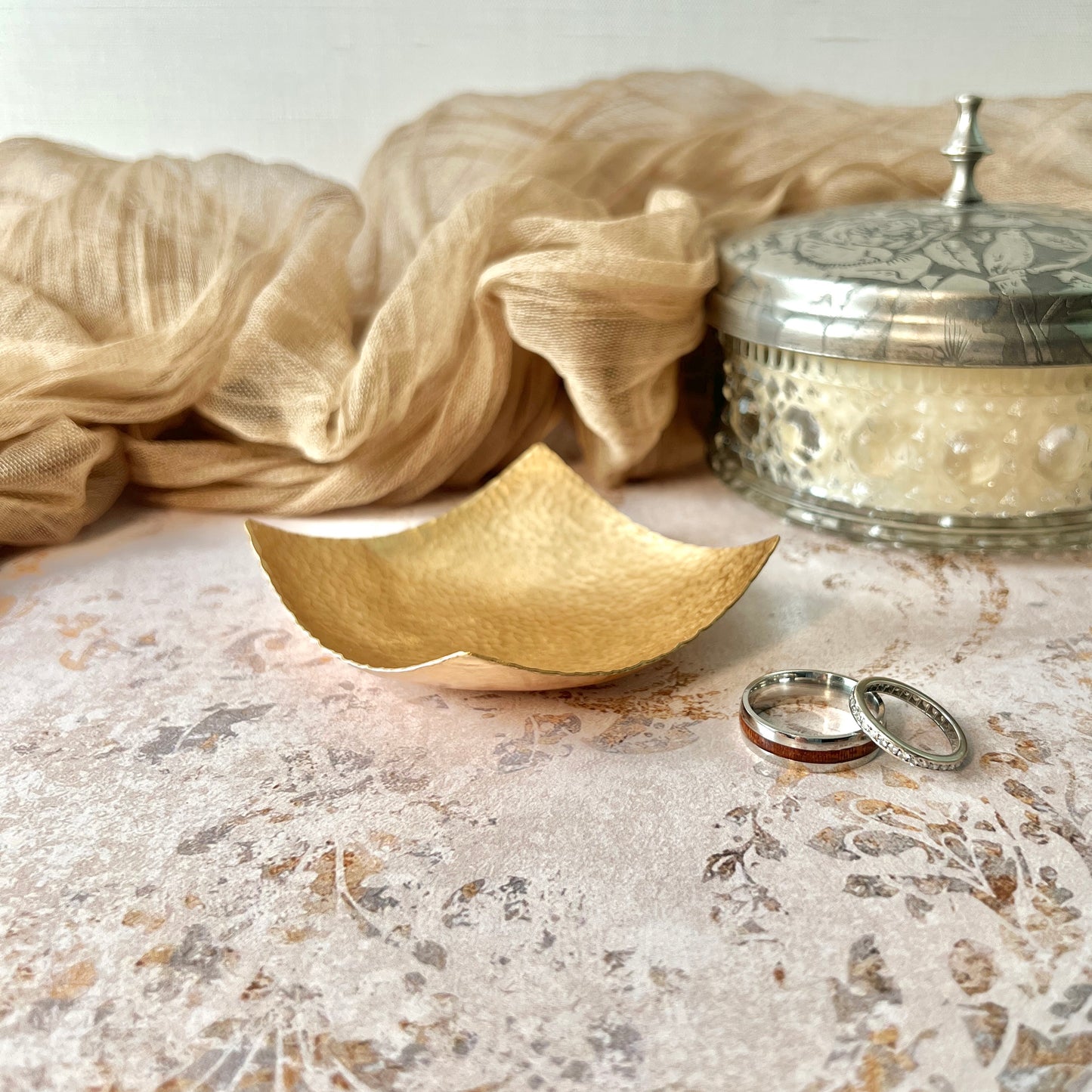 Small Handcrafted Modern Ring Dish