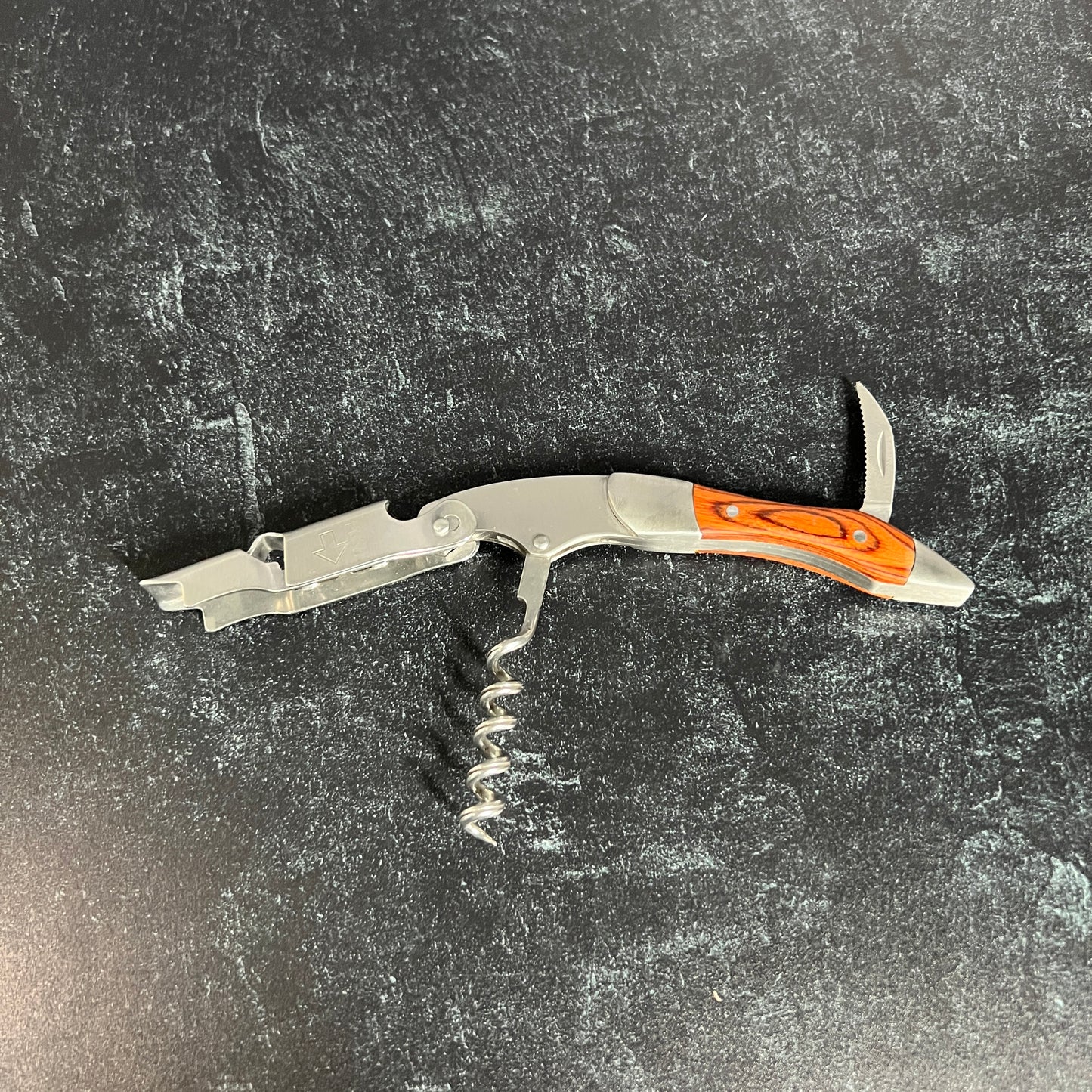Engraved Stainless Steel Corkscrew Favor – Wedding, Business, or Host Gift