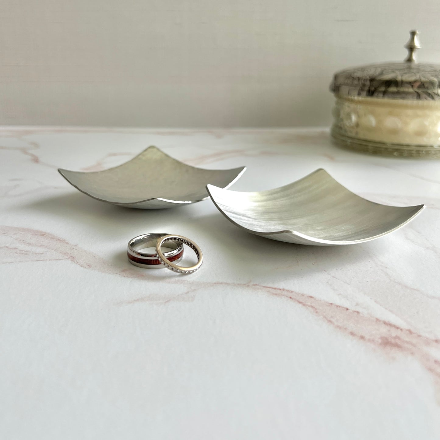 Pewter Ring Dish – Handcrafted 10th Anniversary Gift