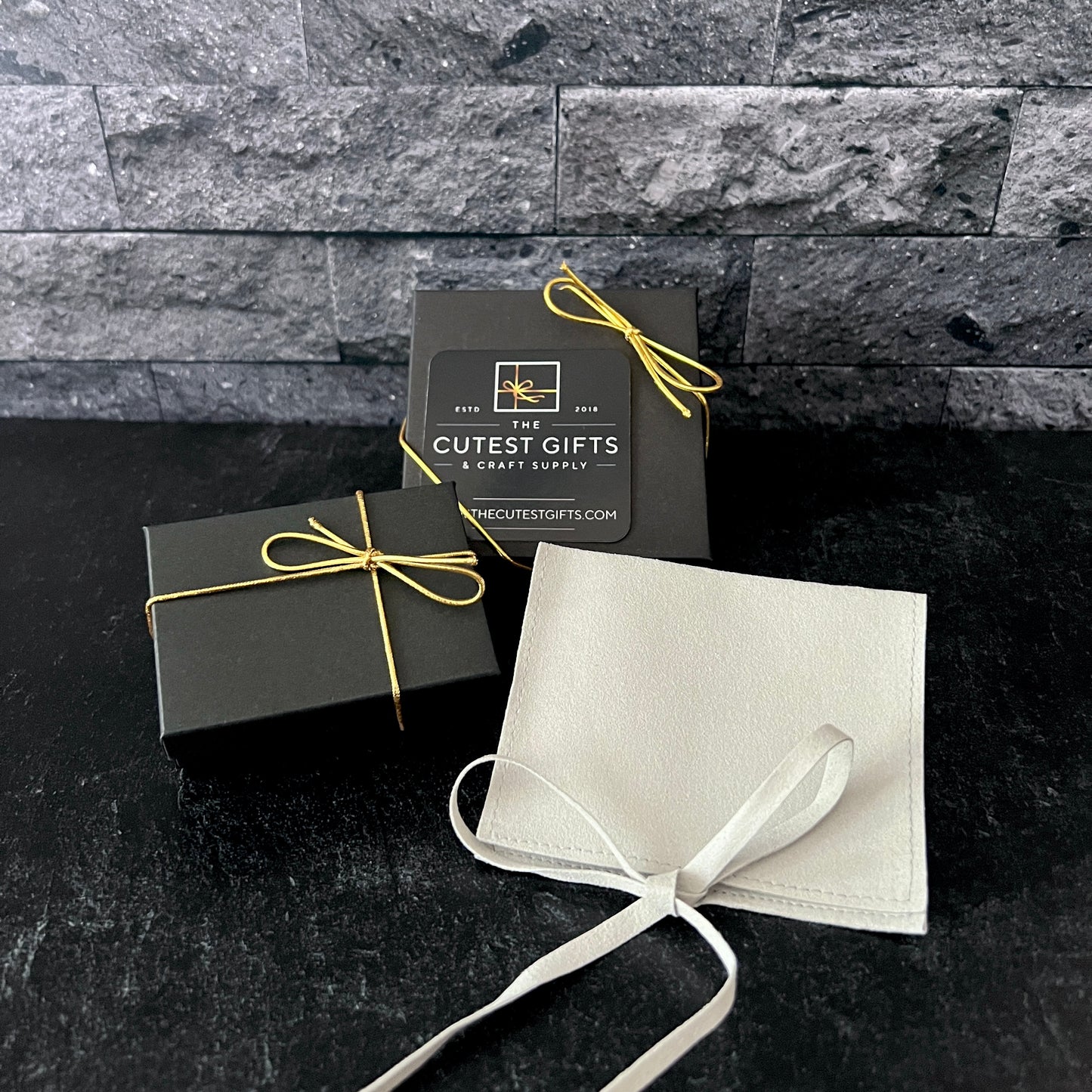 Custom Metal Photo Wallet Card – Personalized with Photo and Text, Includes Gift Pouch