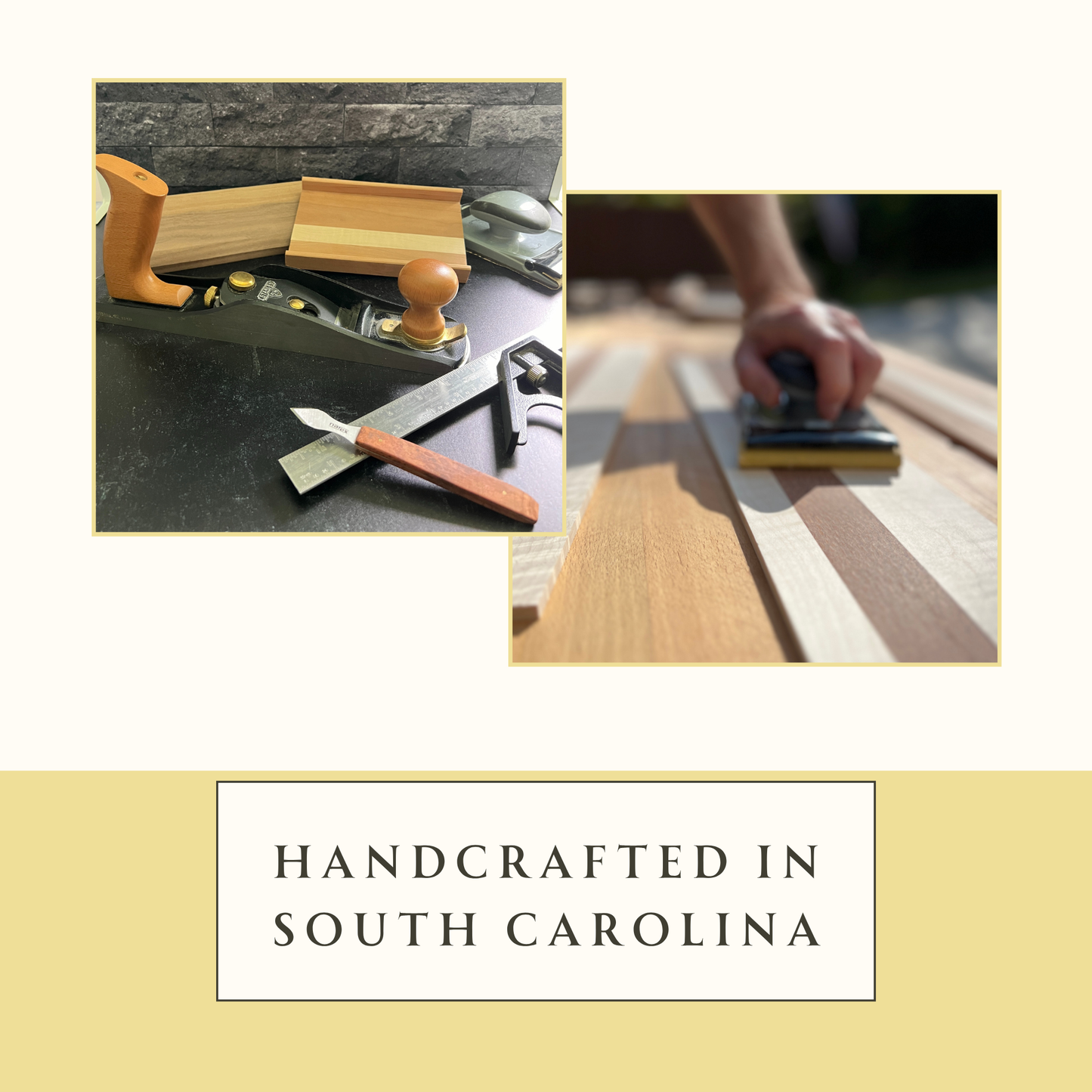 Handcrafted Wood Valet Tray - Walnut, Cherry, or Lacewood