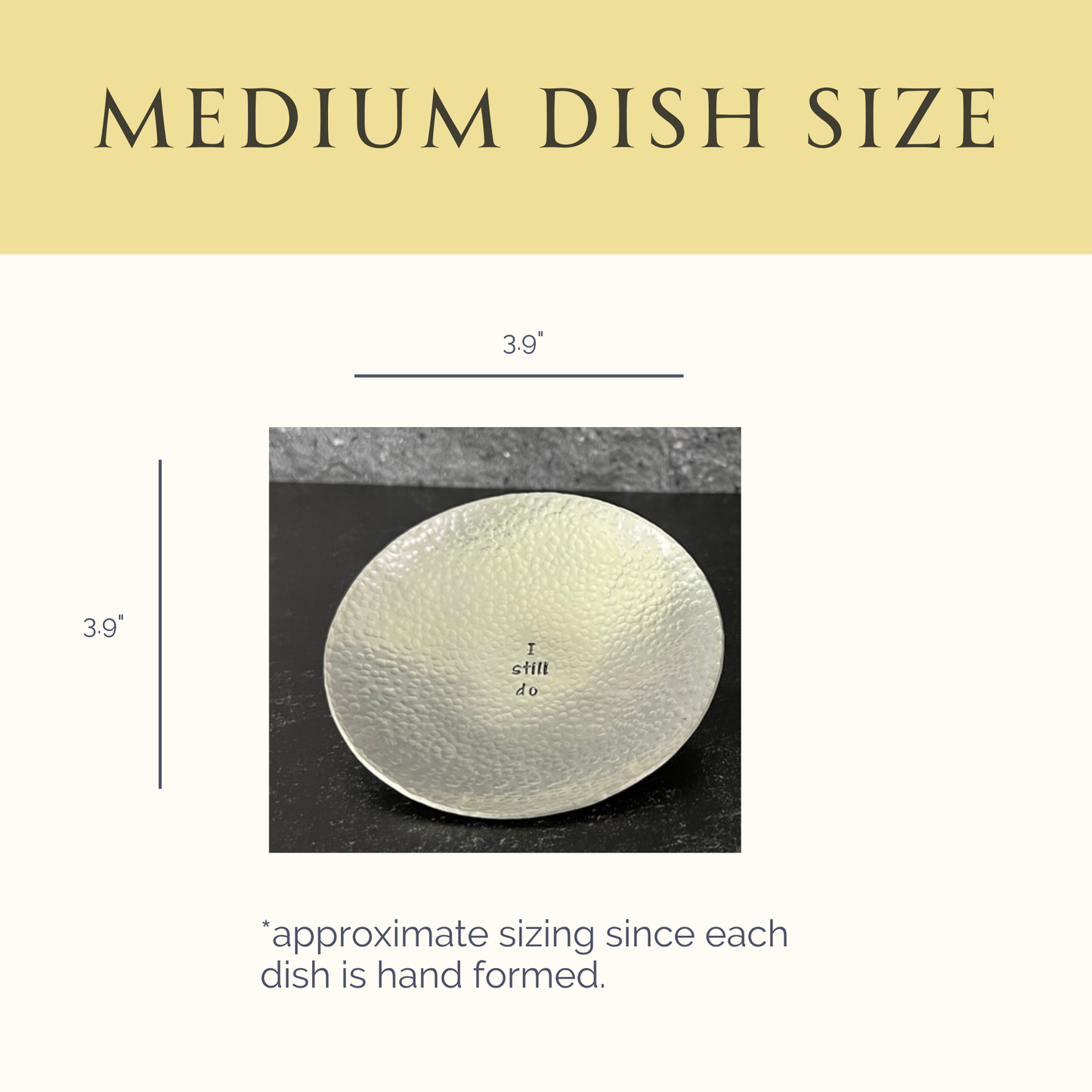 Personalized Pewter Ring Dish – 10th Anniversary Gift