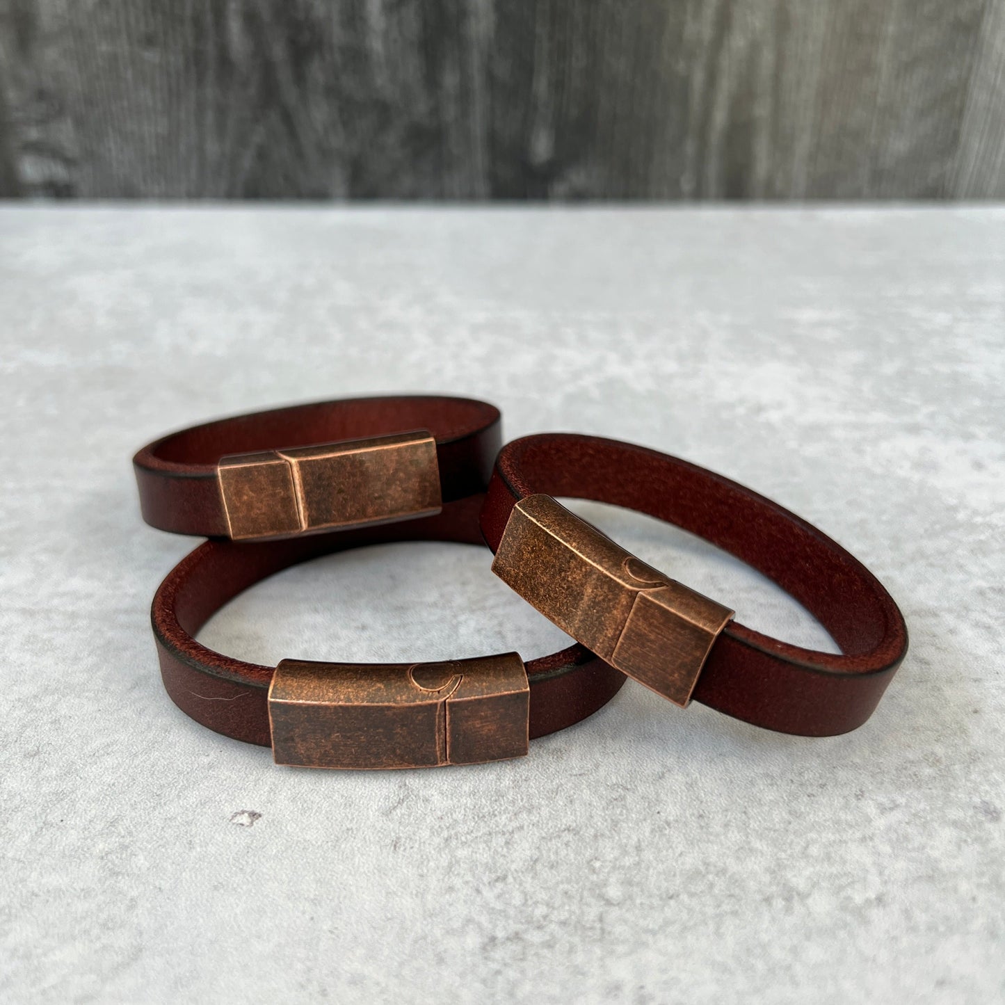 Premium Custom Leather Bracelet