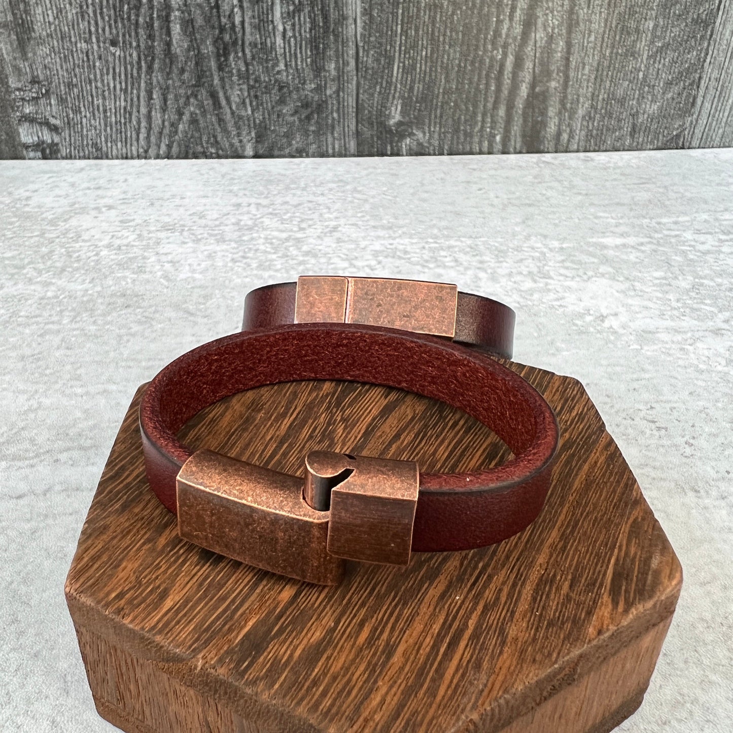 Premium Custom Leather Bracelet