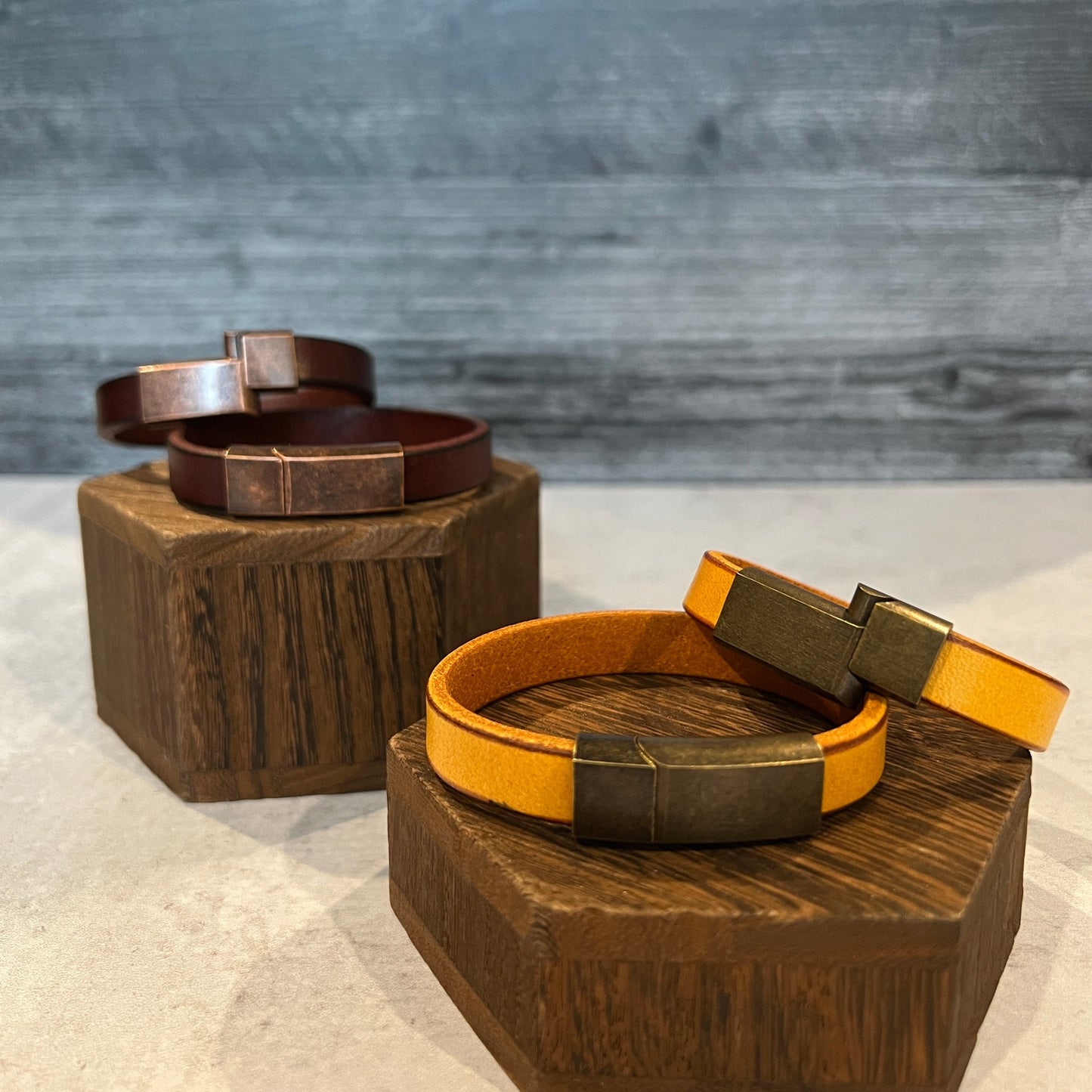Premium Custom Leather Bracelet