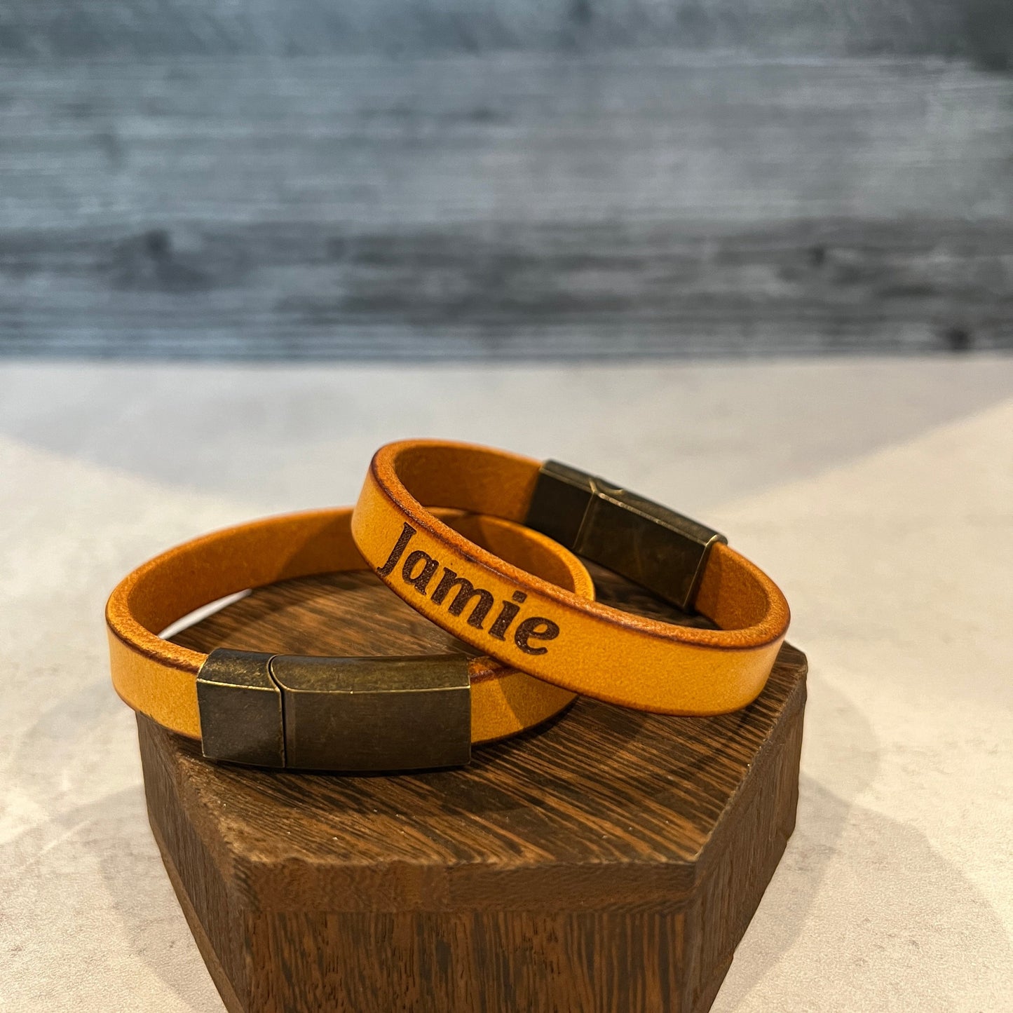 Premium Custom Leather Bracelet