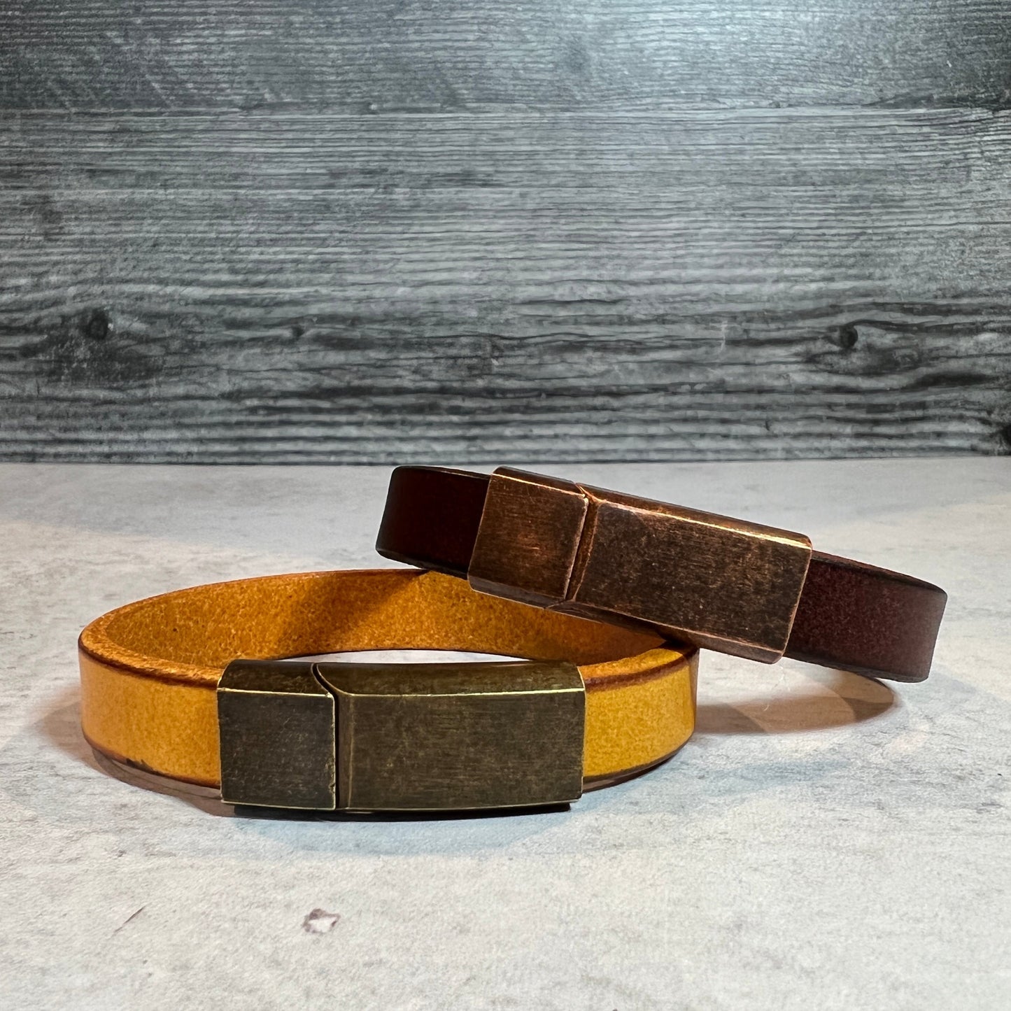 Premium Custom Leather Bracelet