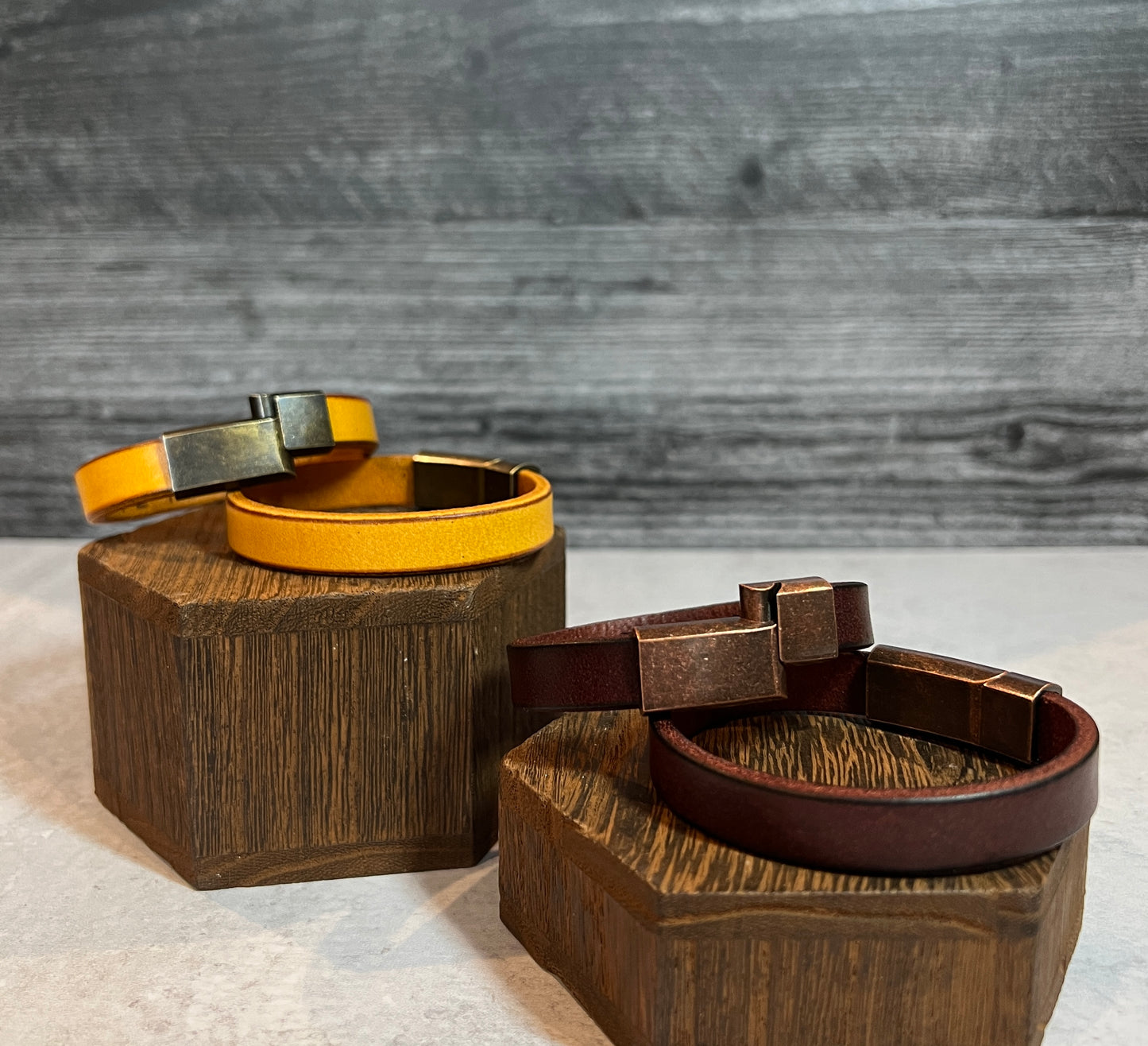 Premium Custom Leather Bracelet