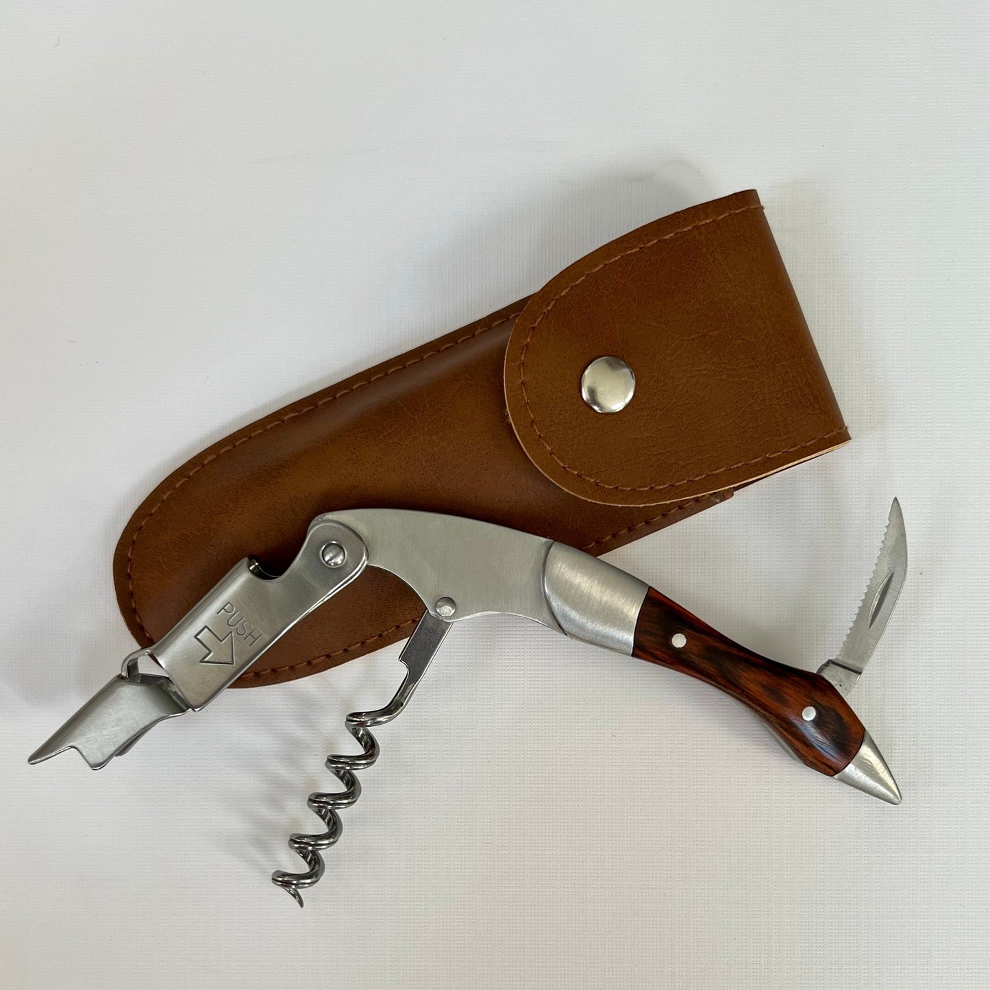 Premium Stainless Steel Professional Series Corkscrew with Personalized Engraving